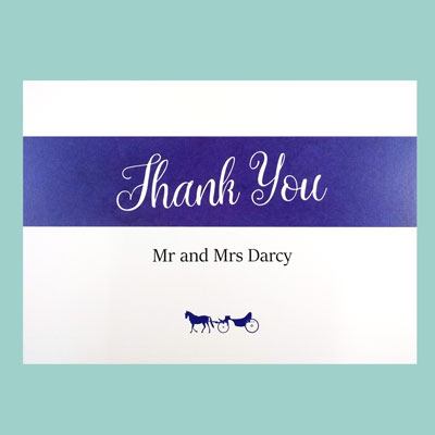 Wedding Thank You Card Picture