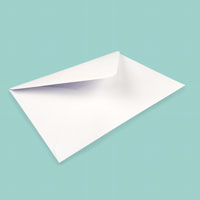 White Standard Envelope