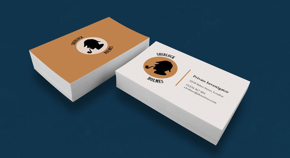 Business Card Single Colour