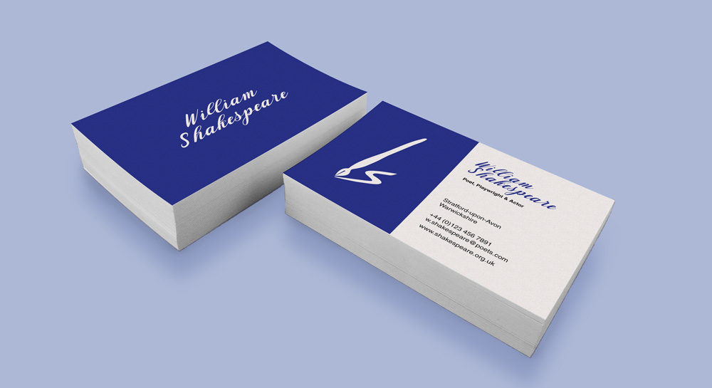 Business Card Contrast