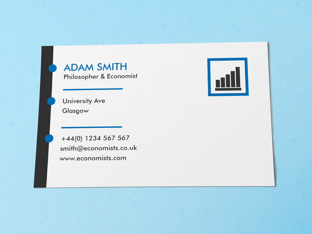 Business Card Two Colours