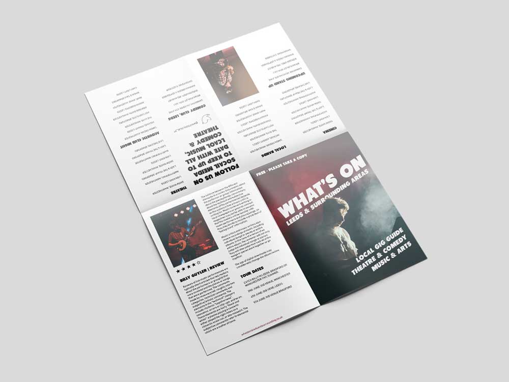 Leaflet Cross Fold