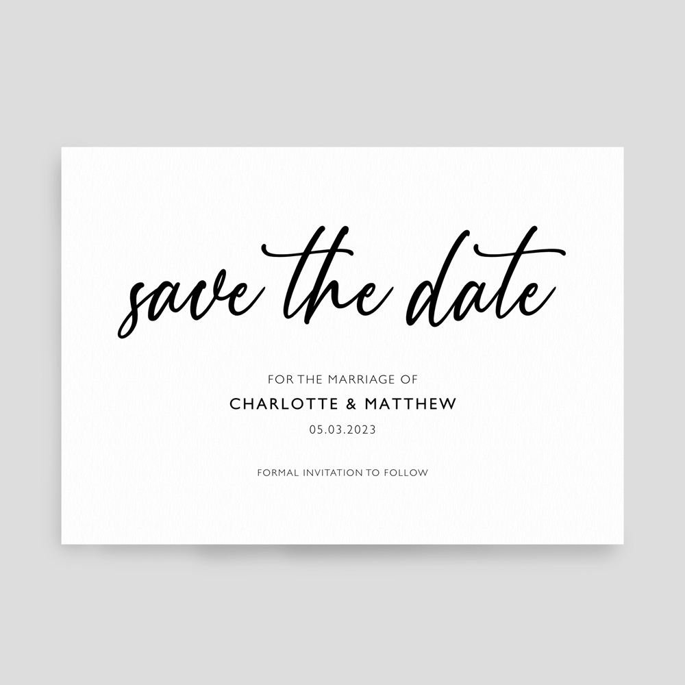 Save The Date Classic