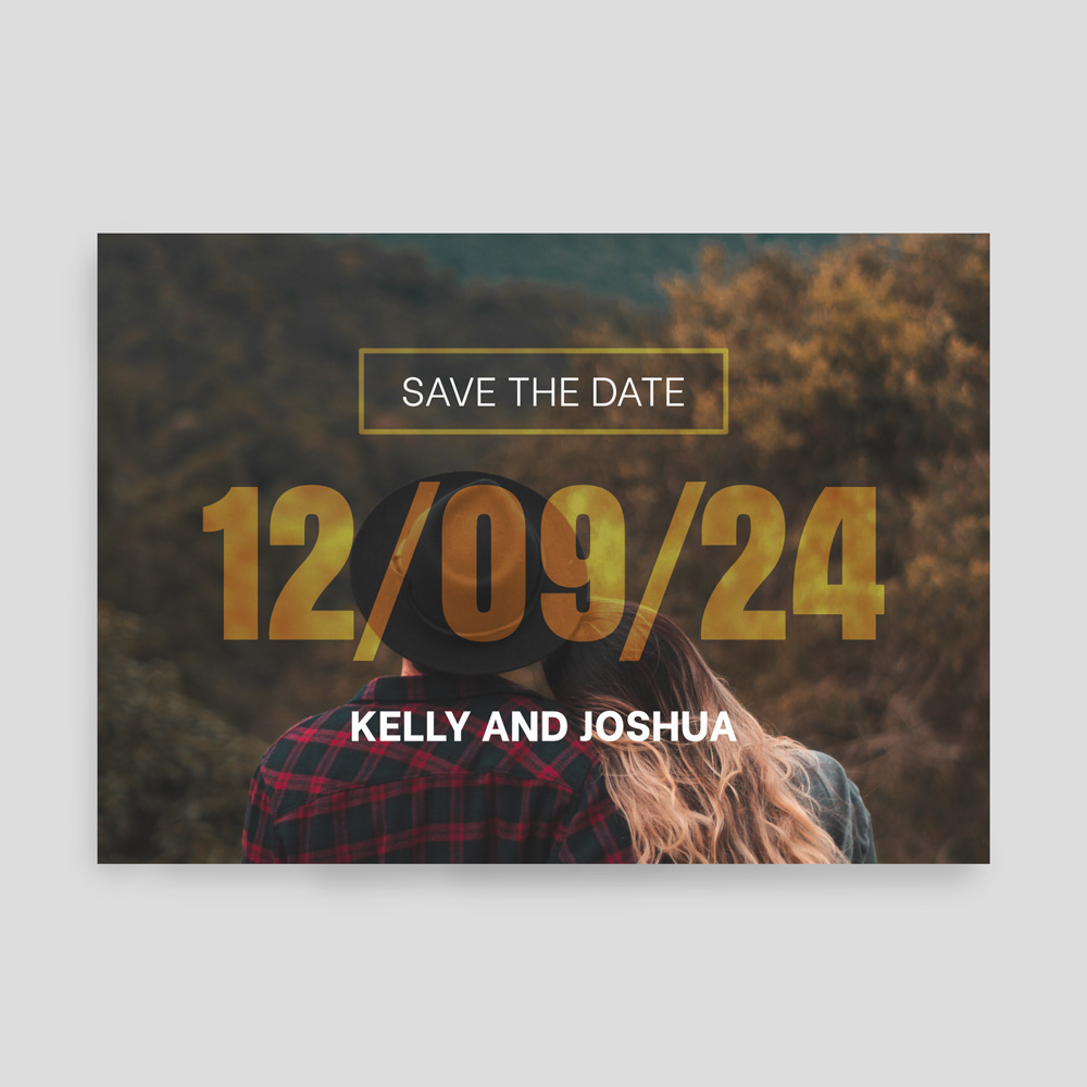 Save The Date Photo