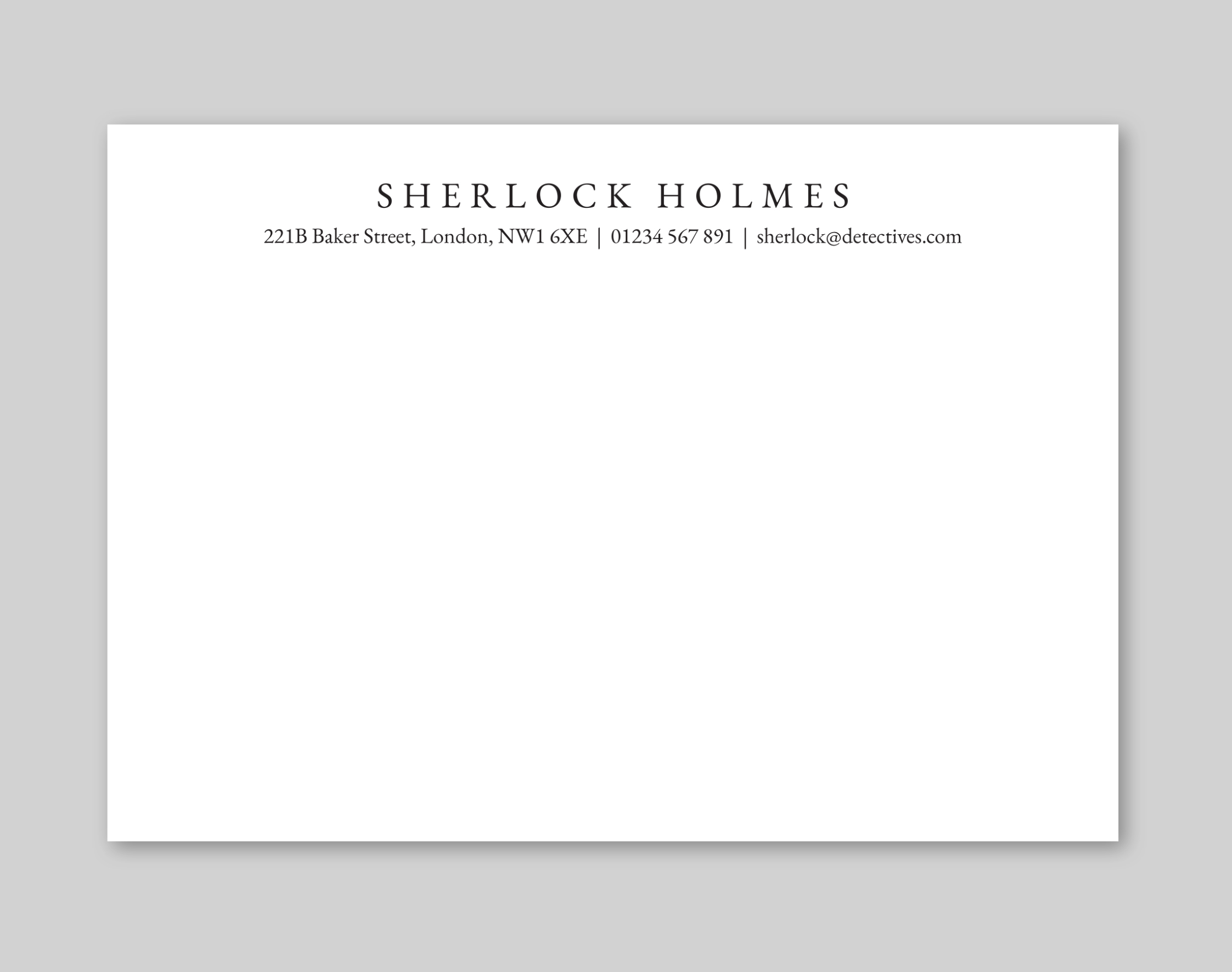 Headed Card Mockups